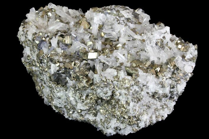 Galena, Chalcopyrite, Quartz and Pyrite Association - Peru #138163